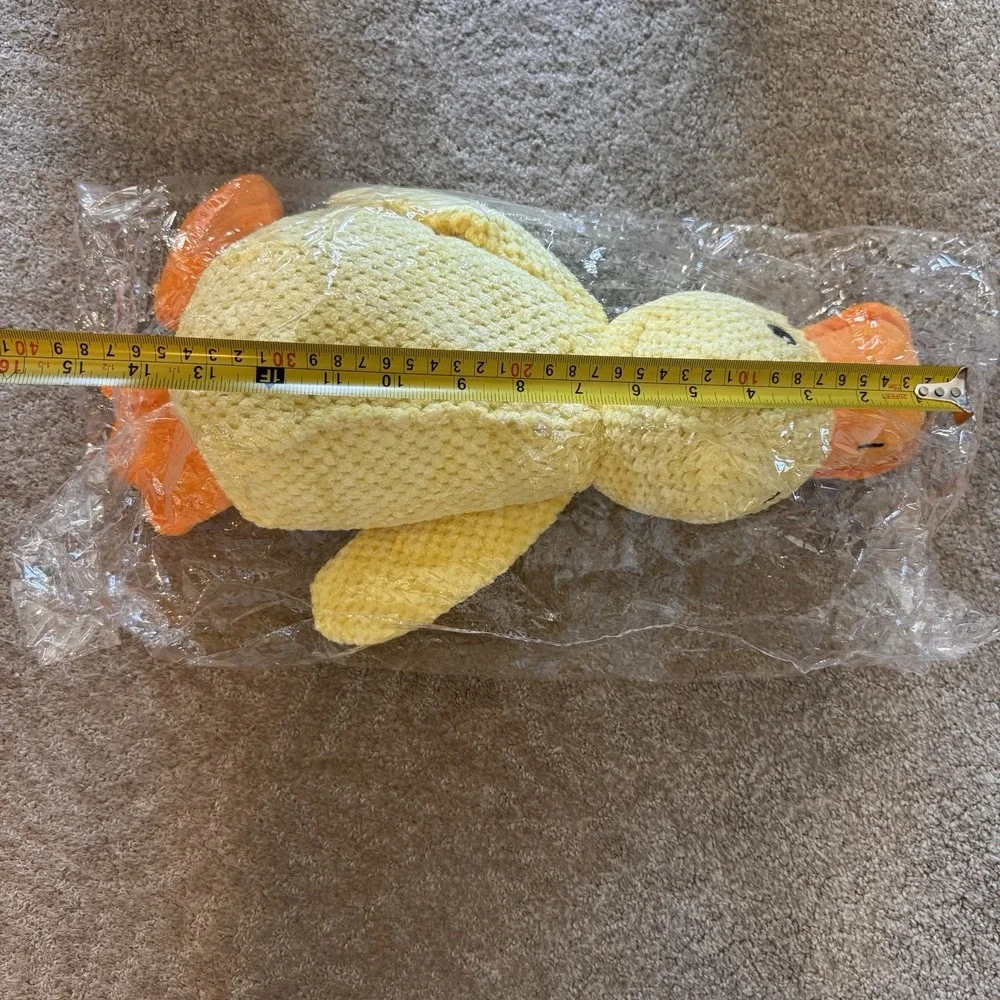 Mellow Dog Calming Duck, 2025 New Yellow Duck Dog Toy, Quacking Sound Pillow